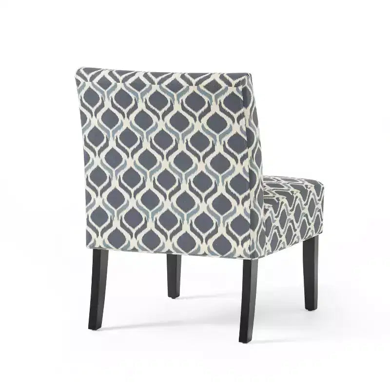 Gepolsterte Slipper Chairs im zeitgenössischen Stil, 2er-Set