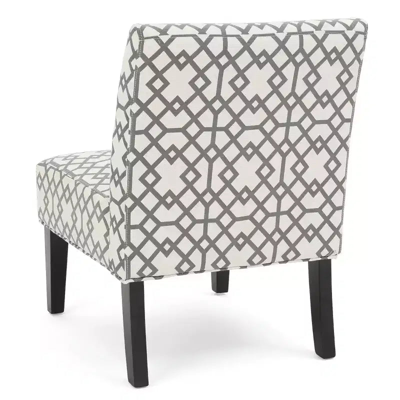 Gepolsterte Slipper Chairs im zeitgenössischen Stil, 2er-Set