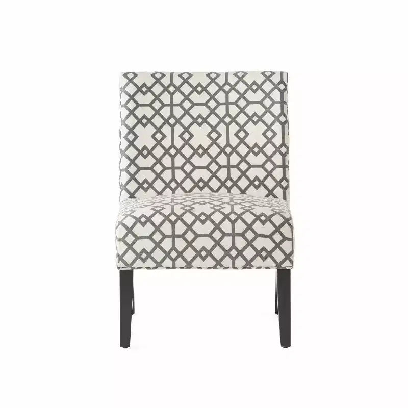 Gepolsterte Slipper Chairs im zeitgenössischen Stil, 2er-Set