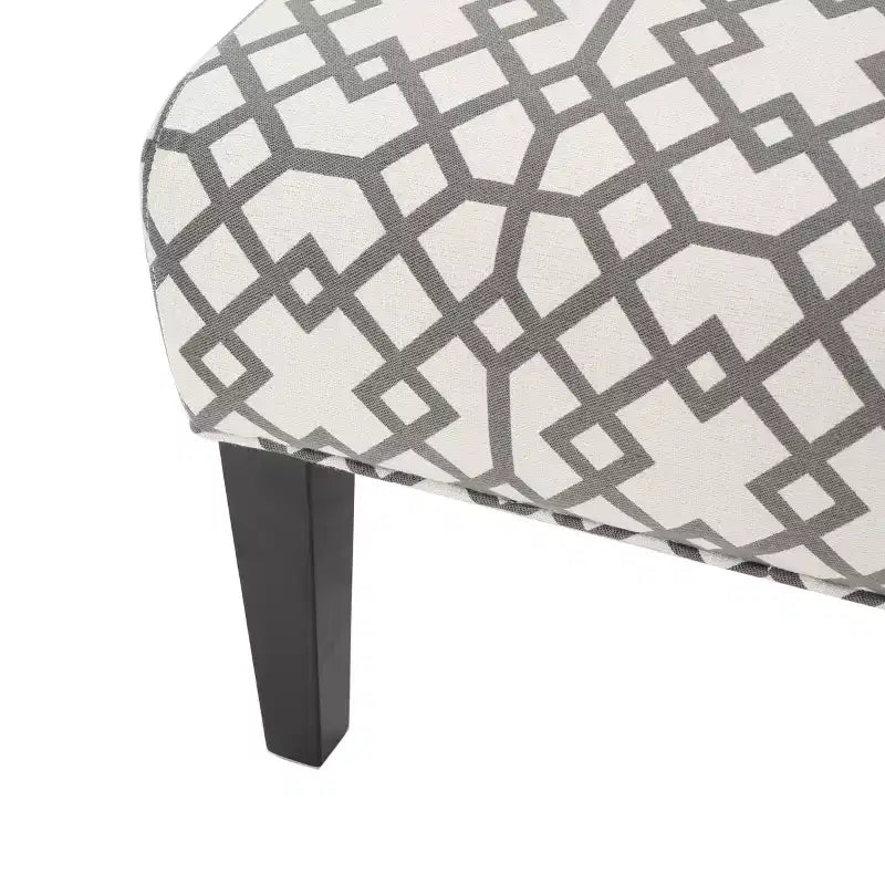 Gepolsterte Slipper Chairs im zeitgenössischen Stil, 2er-Set