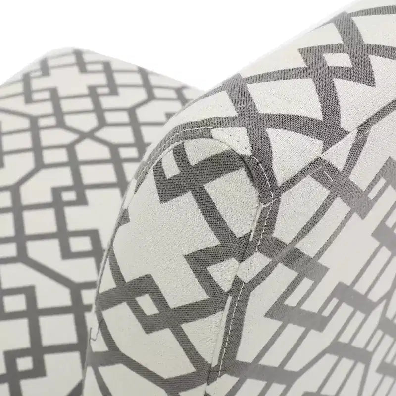 Gepolsterte Slipper Chairs im zeitgenössischen Stil, 2er-Set