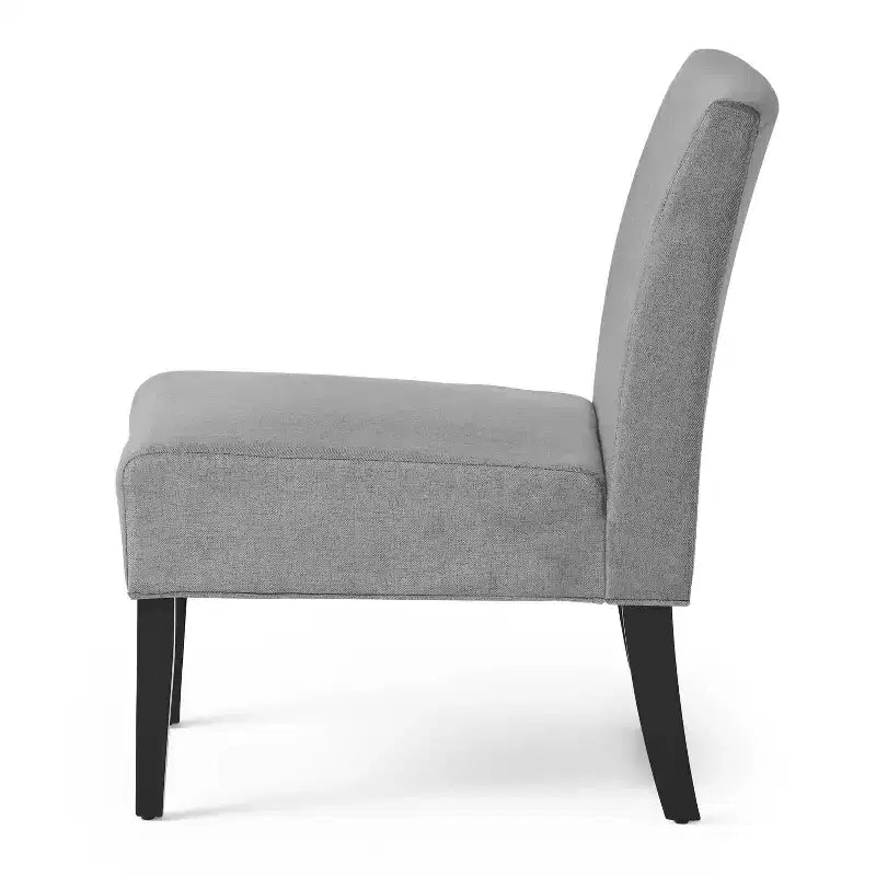 Gepolsterte Slipper Chairs im zeitgenössischen Stil, 2er-Set