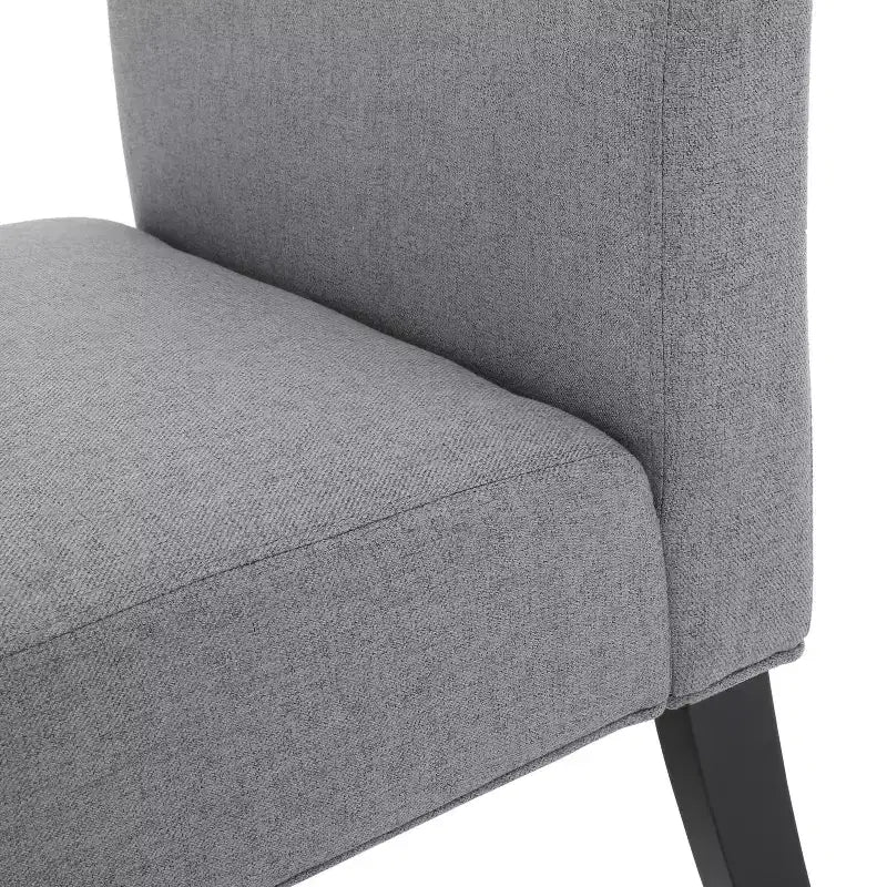 Gepolsterte Slipper Chairs im zeitgenössischen Stil, 2er-Set