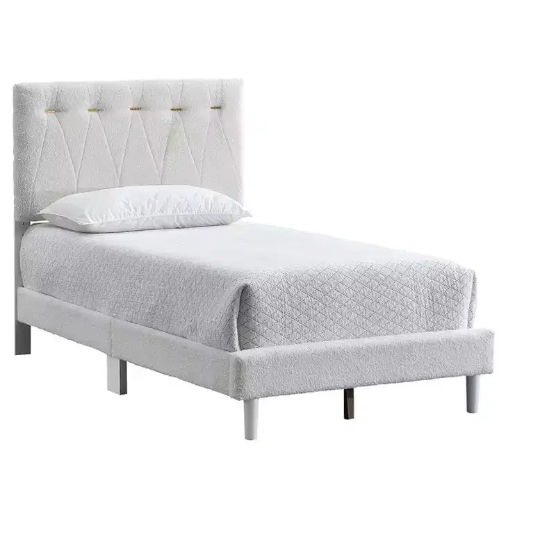 Sinclair Wheat Plattformbett mit Holzrahmen