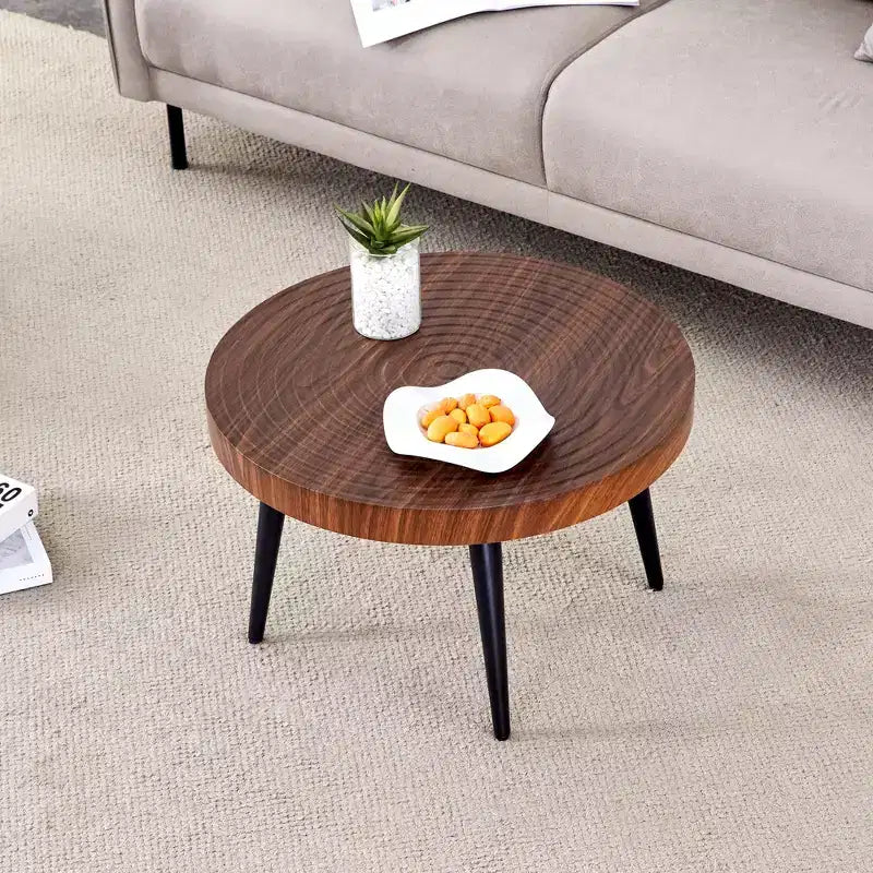 Moderner runder Couchtisch