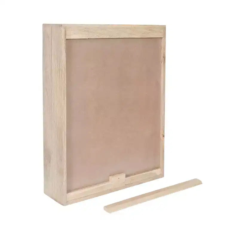 Galliene Holz-Wandschrank, 22x7x28, Weiß gekalkt