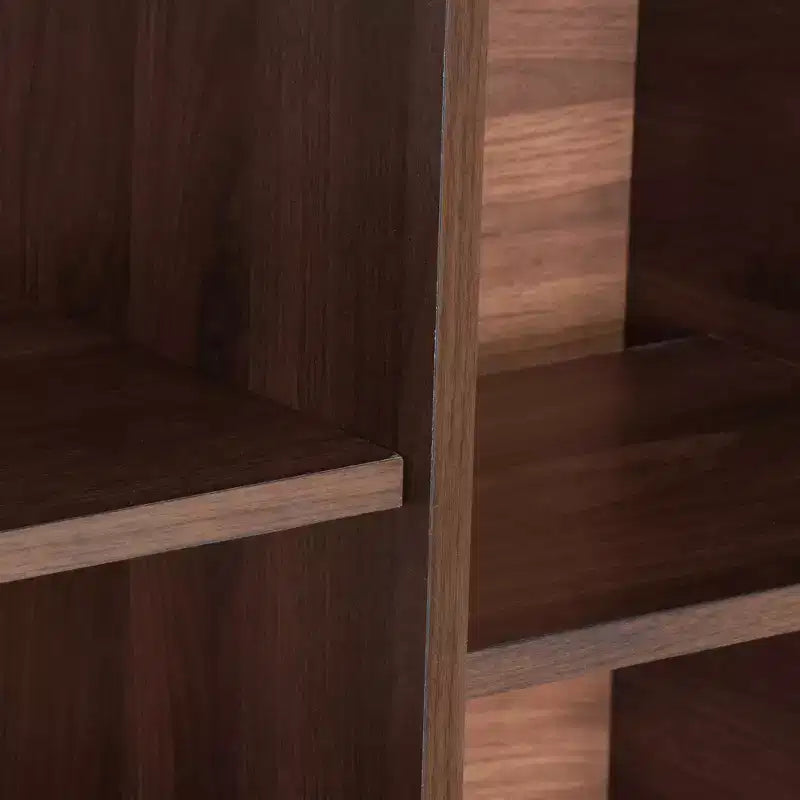 Paricia Schuhschrank aus mittbraunem Nussbaumholz im Mid-Century Modern Stil