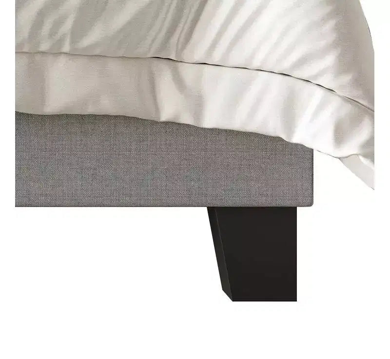 Bett Sara mit 2 Nachttischen, Grau
